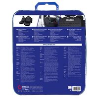 Set Huse Scaune Auto pentru Opel Corsa B - Sparco Lazio, negru - albastru, 11 bucati