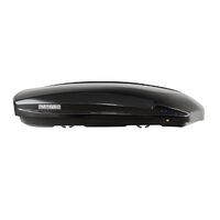 Cutie portbagaj Menabo Satellite 550 DUO ABS Black CRAB, 198x94x36 cm