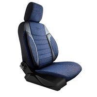 Set Huse Scaune Auto pentru Suzuki Samurai - Panda Elegant, Albastru, 11 piese