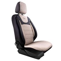 Set Huse Scaune Auto pentru Volvo S60 - Panda Prestige, Negru-Bej, 11 piese