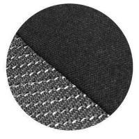 Huse Scaune Auto Individuale 5 locuri RoGroup din material textil rezistent, negru