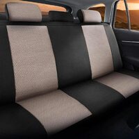 Set Huse Scaune Auto pentru Volvo S60 - Panda Prestige, Negru-Bej, 11 piese