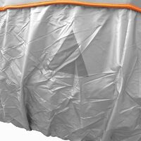 Prelata auto impermeabila cu protectie pentru grindina Audi A5 Coupe - RoGroup, 3 straturi, gri