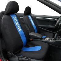 Huse Scaune Auto Hyundai Grand Santa Fe - Sparco Blue Spider, 9 bucati