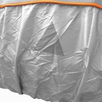 Prelata auto impermeabila cu protectie pentru grindina Renault Fluence - RoGroup, 3 straturi, gri