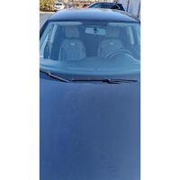 Set Huse Scaune Auto pentru Mazda CX-6 - Panda Belek, material textil cu piele ecologica, cu fermoare pentru bancheta rabatabila, gri inchis cu negru, 11 piese