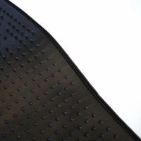 Covorase auto Dacia Logan din cauciuc RoGroup, 4 buc tip tavita