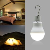  Bec LED cu Panou Solar, Portabil, 1.5W, 3.7V, Cablu 3.5 m, 130 Lumeni, Alb