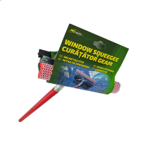 Curatator geam RoGroup, cu maner lemn