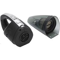 Aspirator de mana portabil Siegbert 120W, 7.4V, cu acumulator, aspirare umeda si uscata, incarcare USB, accesorii spatii inguste, negru