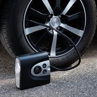 Compresor portabil pentru umflat roti Siegbert, afisaj digital, 10 bari