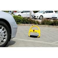 Dispozitiv blocator parcare automat, cu telecomanda si baterii