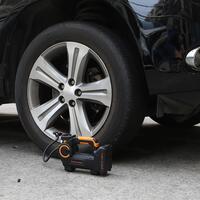 Compresor auto Siegbert, 10A, 21V1A, 120W, display digital cu LED, negru