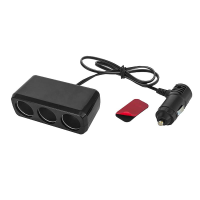 Priza bricheta tripla cu cablu RoGroup, 12/24 V