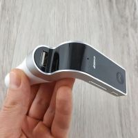 Modulator FM Handsfree Bluetooth Siegbert CARG7, USB, card SD, culoare silver