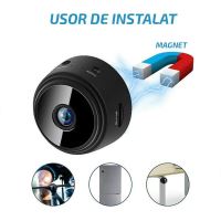 Mini camera WiFi de supraveghere 1080p, Siegbert, NightVision, Senzor de miscare 