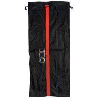 Set 4 huse pentru anvelope auto 12”-18” Siegbert®, negru cu rosu
