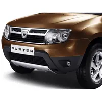 Ornament cromat din otel pentru grila, compatibil Dacia Duster (2012 - 2018)
