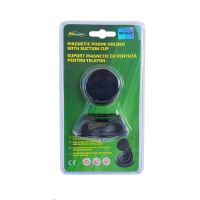 Suport auto magnetic pentru telefon RoGroup, cu ventuza