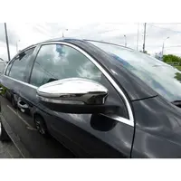Set ornamente cromate din otel pentru oglinzi, compatibile VW Passat CC  (2008 +), 2 bucati