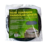 Parasolar luneta RoGroup, 50 cm x 100 cm, negru