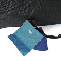 Huse Scaune Auto RoGroup Blue Jeans, cu fermoare pentru bancheta rabatabila, 9 Bucati
