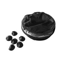 Parasolare laterale opace RoGroup, 65 cm x 38 cm, 2 bucati