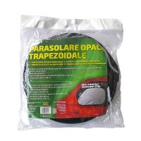 Parasolare laterale opace RoGroup, 65 cm x 38 cm, 2 bucati