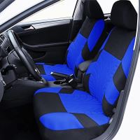 Set Huse Scaune Auto RoGroup Mesh, cu fermoare pentru bancheta rabatabila, 9 Bucati, culoare negru si albastru