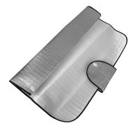 Parasolar auto exterior iarna-vara RoGroup, folie aluminiu, 140 cm x 100 cm