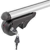 Set bare transversale din aluminiu RoGroup, 120 cm, cu antifurt