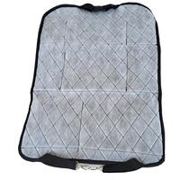 Organizator compartimentat pentru spatar scaun fata DeluxeBoss, piele ecologica, negru