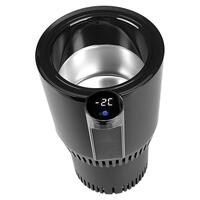 Suport pahar cu incalzire sau racire, display, alimentare 12V, 36W, 11.45 X 96 X 16.6 cm, negru