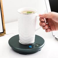 Incalzitor racitor 2in1 pentru lichide cu alimentare USB, 10W, 15 X 3 cm ,verde
