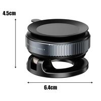 Suport auto magnetic pentru telefon RoGroup, reglabil pe trei axe, rotatie 360⁰