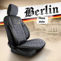 Set Huse Scaune Auto Panda Berlin, gri petrol, 11 piese