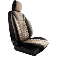 Set Huse Scaune Auto Panda Paris, negru bej, 11 piese
