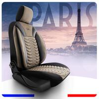 Set Huse Scaune Auto Panda Paris, negru bej, 11 piese