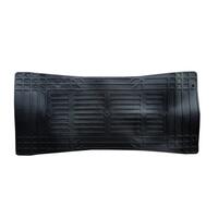 Set Covorase Auto Universale Deluxe Boss, decupabile, tip tavita, negru, 5 bucati