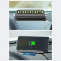 Suport afisaj numar telefon Siegbert, pentru parcare temporara, cu suport telefon, negru