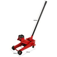 Cric hidraulic 3 tone RoGroup, pe rotile (crocodil)