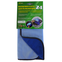 Laveta microfibra RoGroup 2 IN 1, 42 cm x 38 cm