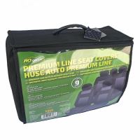 Huse Scaune Auto Audi A4 B8 - RoGroup Premium Line, pentru bancheta rabatabila, 9 bucati