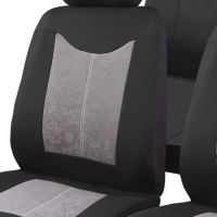 Huse Scaune Auto Suzuki Splash - RoGroup Sueden-Polyester, pentru bancheta rabatabila, 9 Bucati