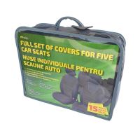 Huse Scaune Auto Individuale 5 locuri Citroen Berlingo - RoGroup, negru