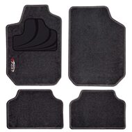Set Covorase Auto Universale Custo Sport, Mocheta, negru, 4 buc