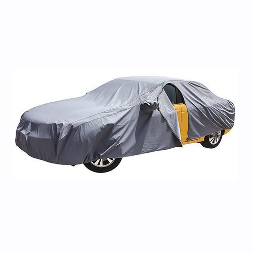 Prelata auto pentru Tesla 3 - RoGroup, 3 straturi, gri