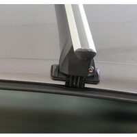 Bare transversale Menabo Delta Silver pentru Subaru Pleo, 5 usi, model 2007+