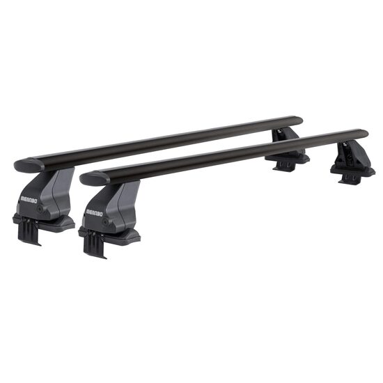 Bare transversale Menabo Omega Plus Black pentru Seat Ibiza IV SC, 3 usi, model 2008-2016