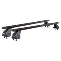 Bare transversale Menabo Omega Plus Black pentru Volkswagen T5 Multivan, model 2009-2015